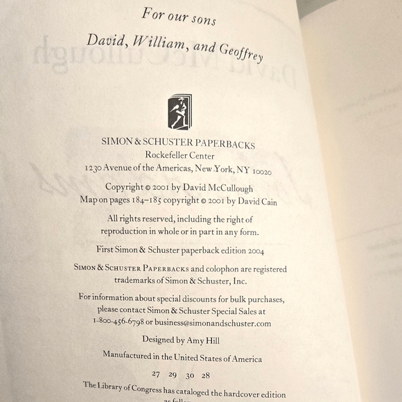 John Adams Biography by David McCullough - Hardback Book - Picture 6 of 8